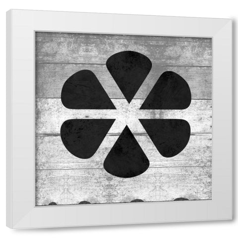SHIFT KEY White Modern Wood Framed Art Print by Grey, Jace
