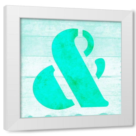 SHIFT KEY White Modern Wood Framed Art Print by Grey, Jace
