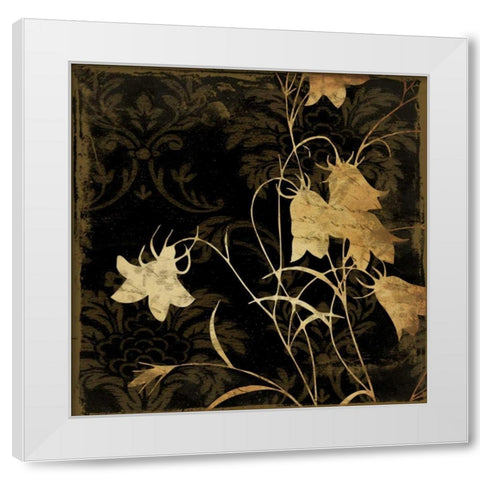 Silo flower 2 White Modern Wood Framed Art Print by Grey, Jace