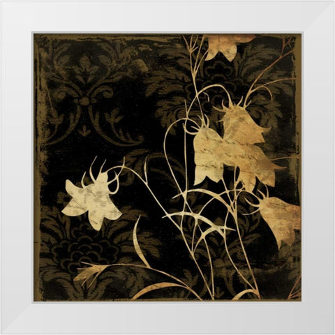 Silo flower 2 White Modern Wood Framed Art Print by Grey, Jace
