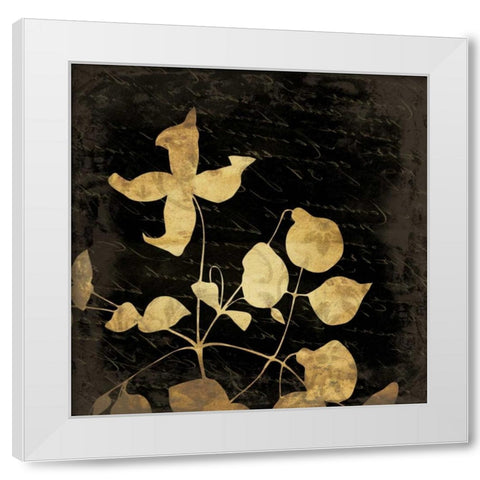 Silo Flower 4 White Modern Wood Framed Art Print by Grey, Jace