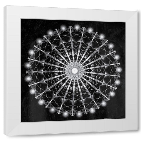 Sunken White Modern Wood Framed Art Print by Grey, Jace