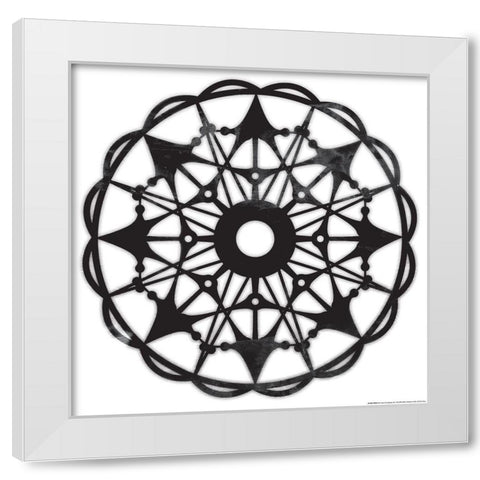 Light Spaces White Modern Wood Framed Art Print by Grey, Jace