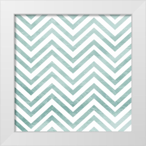 Grey Valleys White Modern Wood Framed Art Print by Grey, Jace