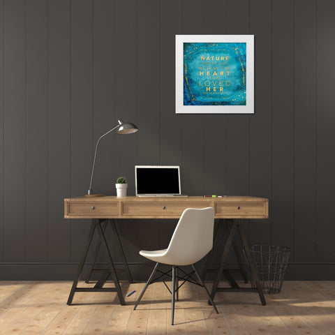 Nature Loyalty White Modern Wood Framed Art Print by Grey, Jace