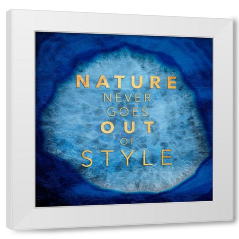 Nature Style White Modern Wood Framed Art Print by Grey, Jace