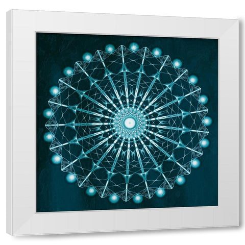 Hypnotize White Modern Wood Framed Art Print by Grey, Jace