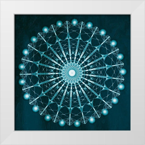 Hypnotize White Modern Wood Framed Art Print by Grey, Jace