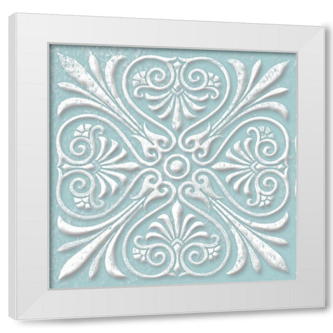 Floral Pop Four White Modern Wood Framed Art Print by Grey, Jace