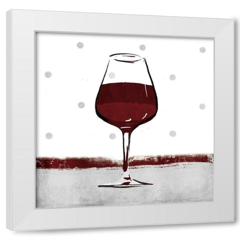 Single White Modern Wood Framed Art Print by Grey, Jace