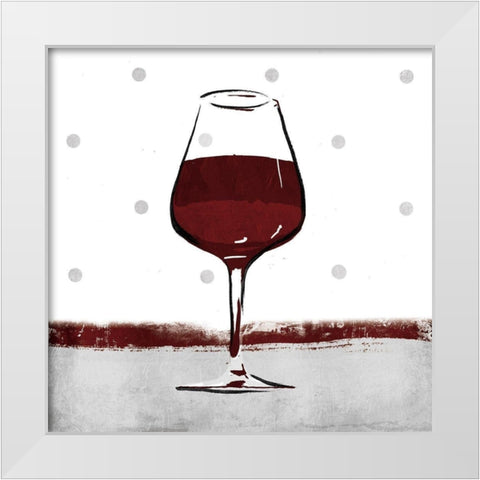 Single White Modern Wood Framed Art Print by Grey, Jace