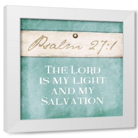 Salvation Sea Foam White Modern Wood Framed Art Print by Grey, Jace