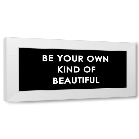 Beautiful White Modern Wood Framed Art Print by Grey, Jace