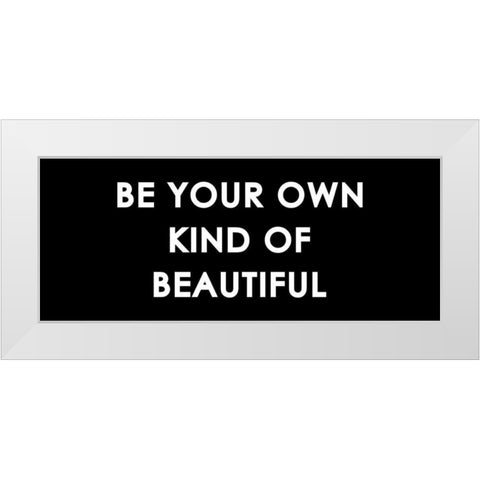 Beautiful White Modern Wood Framed Art Print by Grey, Jace