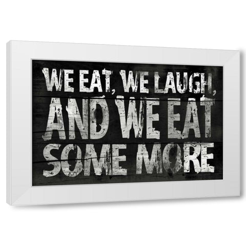 Kitchen White Modern Wood Framed Art Print by Grey, Jace