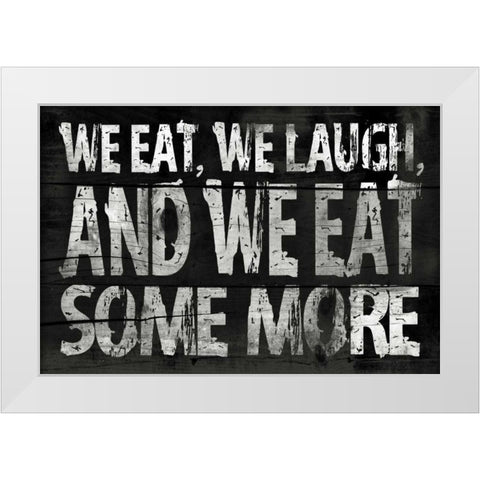 Kitchen White Modern Wood Framed Art Print by Grey, Jace