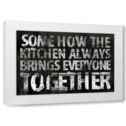 Kitchen 2 White Modern Wood Framed Art Print by Grey, Jace