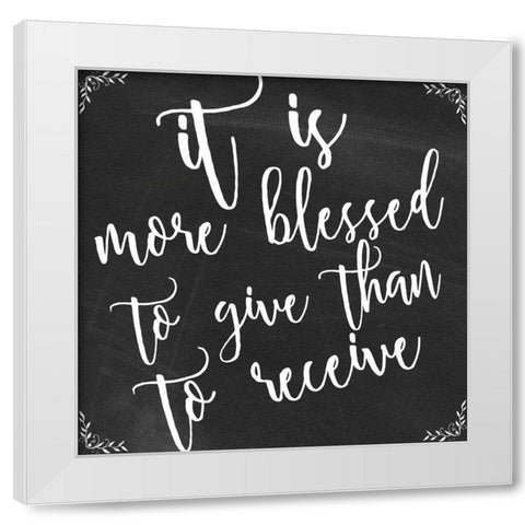 It Is White Modern Wood Framed Art Print by Matic, Jelena