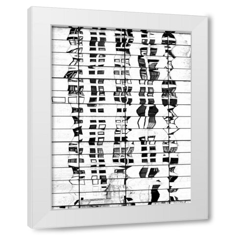 Reflectional Industry A White Modern Wood Framed Art Print by Pica, Jeff