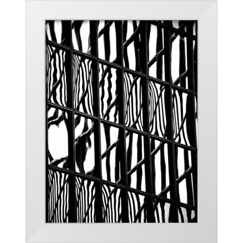 Reflectional Industry C White Modern Wood Framed Art Print by Pica, Jeff