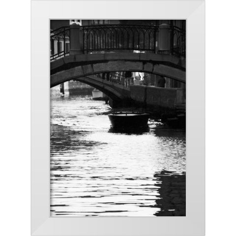 Venice 62 White Modern Wood Framed Art Print by Grey, Jace