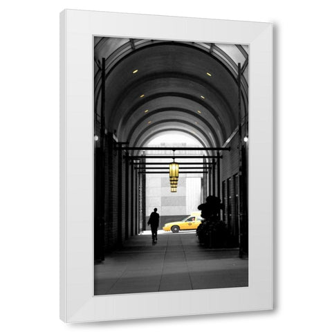 HR BandW 1 White Modern Wood Framed Art Print by Pica, Jeff