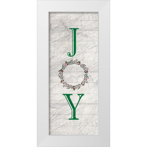Nostalgic Christmas 8 White Modern Wood Framed Art Print by Kimberly, Allen