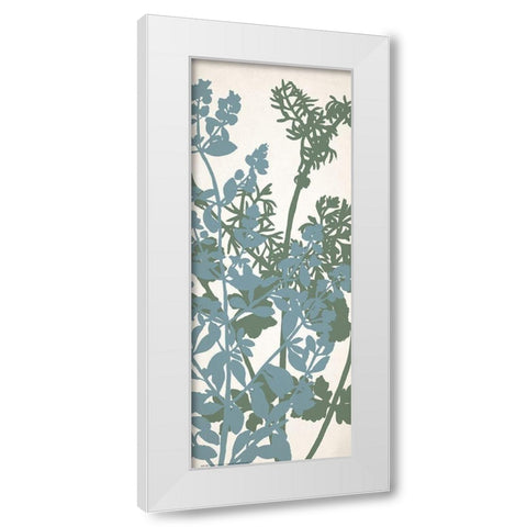 Grow 3 White Modern Wood Framed Art Print by Allen, Kimberly