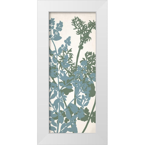 Grow 3 White Modern Wood Framed Art Print by Allen, Kimberly
