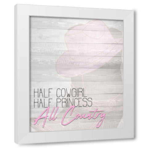All Country White Modern Wood Framed Art Print by Kimberly, Allen
