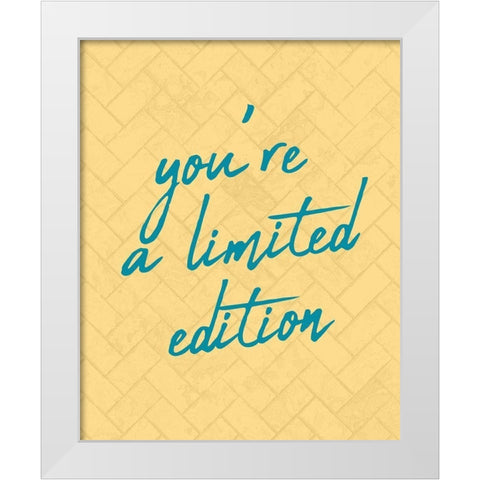 Limited Edition 1 White Modern Wood Framed Art Print by Kimberly, Allen