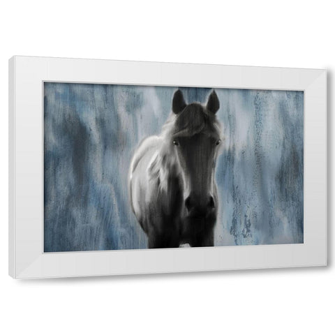 Beauty White Modern Wood Framed Art Print by Kimberly, Allen