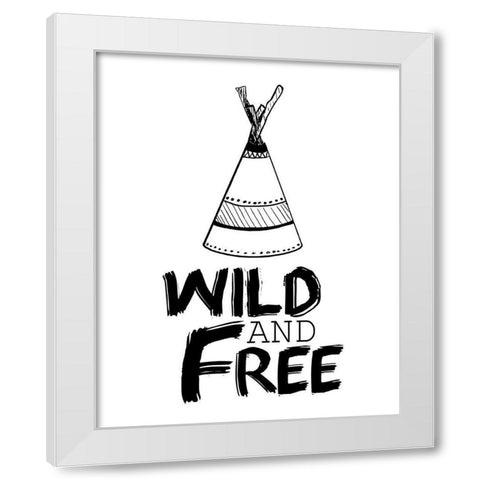 Adventure 1 White Modern Wood Framed Art Print by Kimberly, Allen