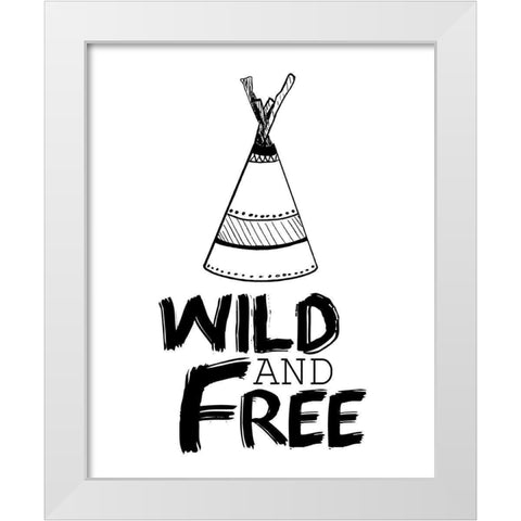 Adventure 1 White Modern Wood Framed Art Print by Kimberly, Allen
