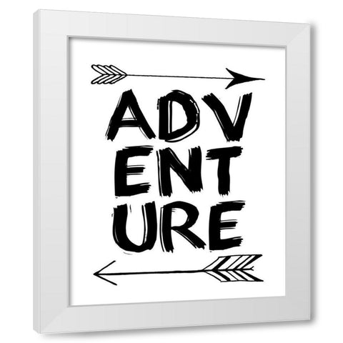 Adventure 2 White Modern Wood Framed Art Print by Kimberly, Allen