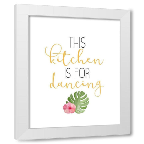 Be Sweet 3 White Modern Wood Framed Art Print by Kimberly, Allen