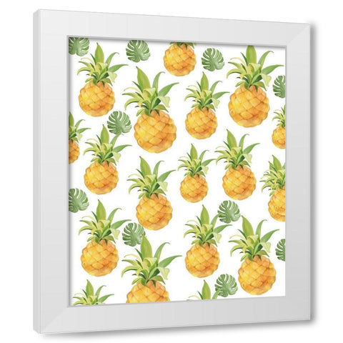 Be Sweet 4 White Modern Wood Framed Art Print by Kimberly, Allen