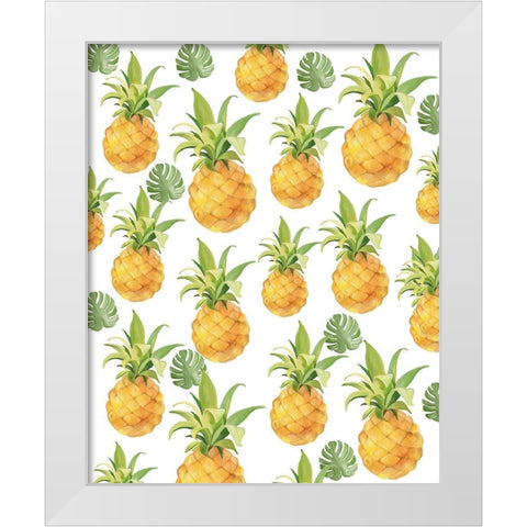 Be Sweet 4 White Modern Wood Framed Art Print by Kimberly, Allen