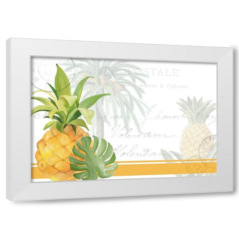 Be Sweet 7 White Modern Wood Framed Art Print by Kimberly, Allen