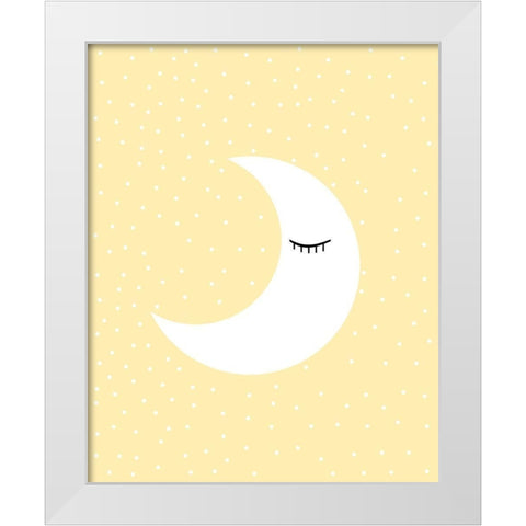 Little One 3 White Modern Wood Framed Art Print by Allen, Kimberly