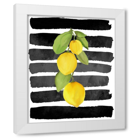 Fresh 3 White Modern Wood Framed Art Print by Allen, Kimberly