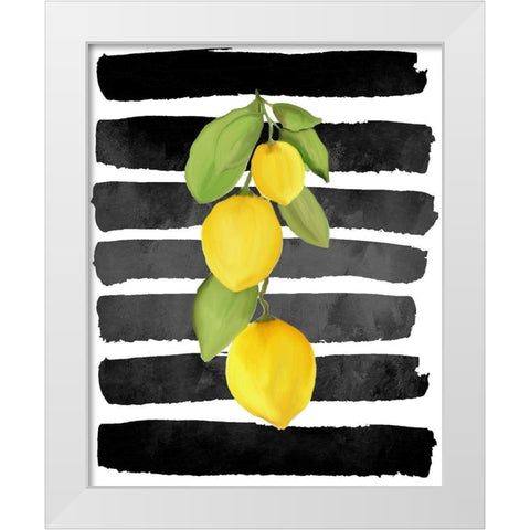 Fresh 3 White Modern Wood Framed Art Print by Allen, Kimberly