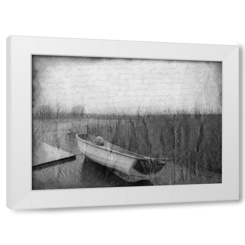 In the Mist White Modern Wood Framed Art Print by Allen, Kimberly