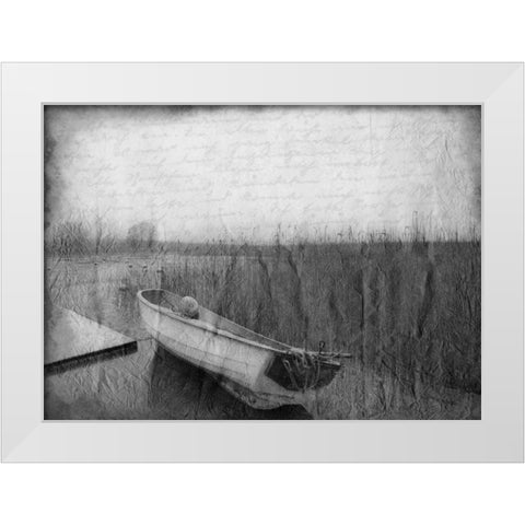 In the Mist White Modern Wood Framed Art Print by Allen, Kimberly