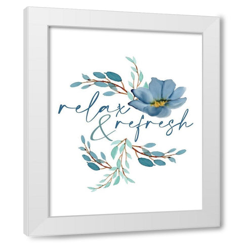 French Blue 2 White Modern Wood Framed Art Print by Allen, Kimberly