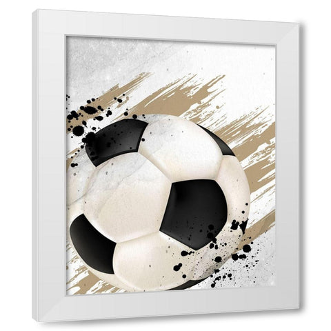 Sport Life 1 White Modern Wood Framed Art Print by Allen, Kimberly