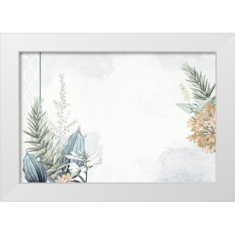 Blessings 5 White Modern Wood Framed Art Print by Allen, Kimberly