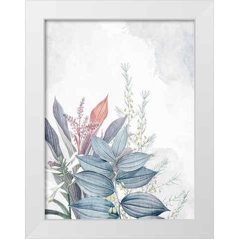 Blessings 8 White Modern Wood Framed Art Print by Allen, Kimberly