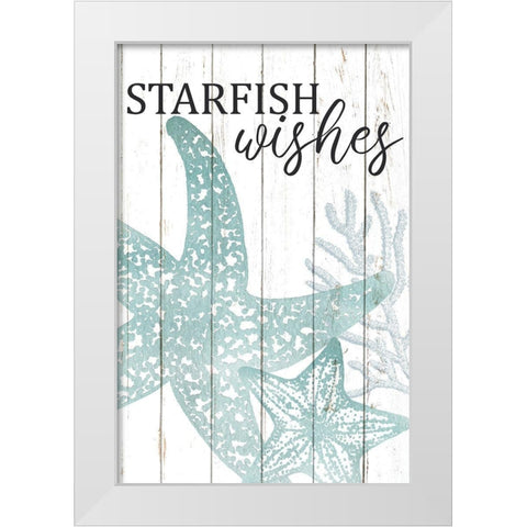 Mermaid Life 2 White Modern Wood Framed Art Print by Allen, Kimberly