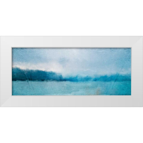 Across the Pond White Modern Wood Framed Art Print by Allen, Kimberly
